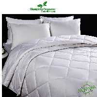 لحاف لایت سفید دونفره پشمی سارای