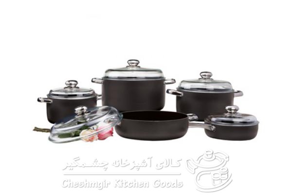 سرویس پخت و پز 10 پارچه رز زرساب مدل RS-2200