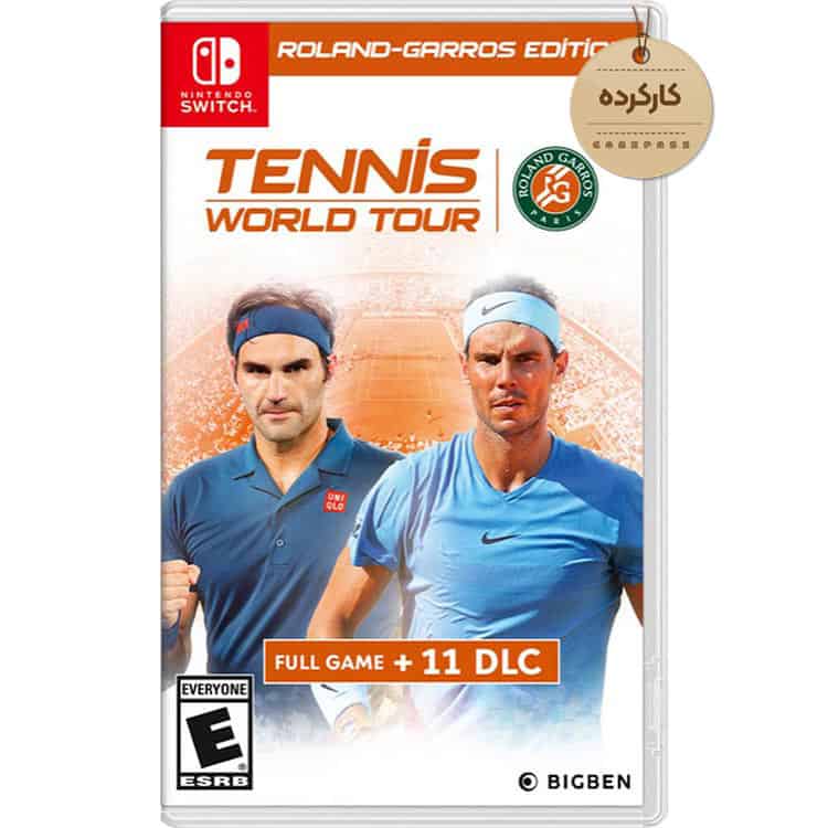 بازی Tennis World Tour Roland Garros Edition کارکرده – مخصوص نینتندو سوییچ