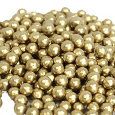 مروارید خوراکی طلایی 50 گرمی سایز متوسط