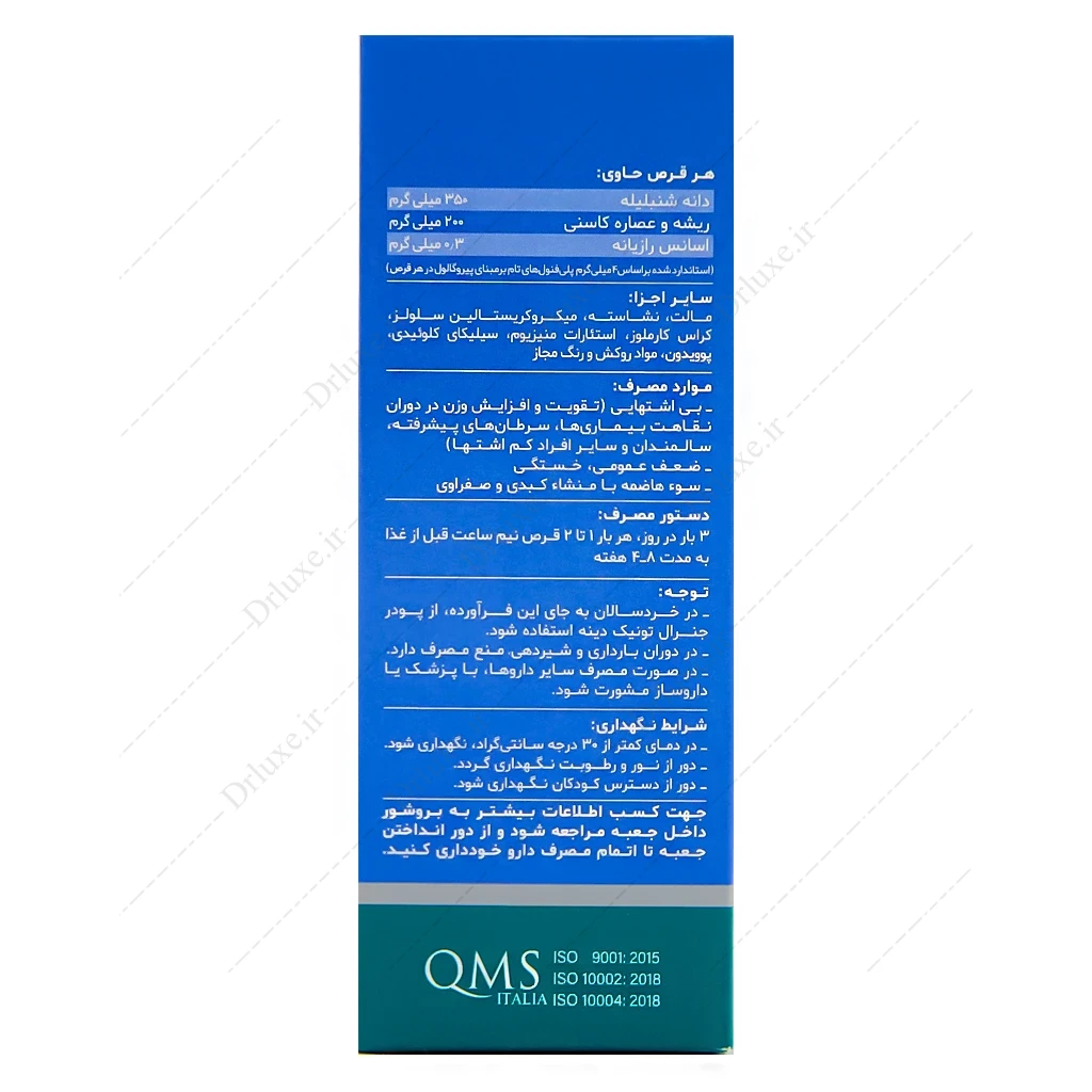 شيكوريدين، دارو شیکوریدین