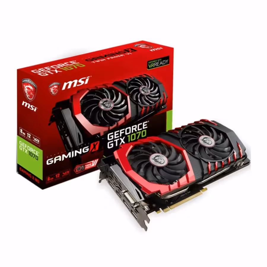 کارت گرافیک ام اس آی GTX 1070 Gaming X 8GB