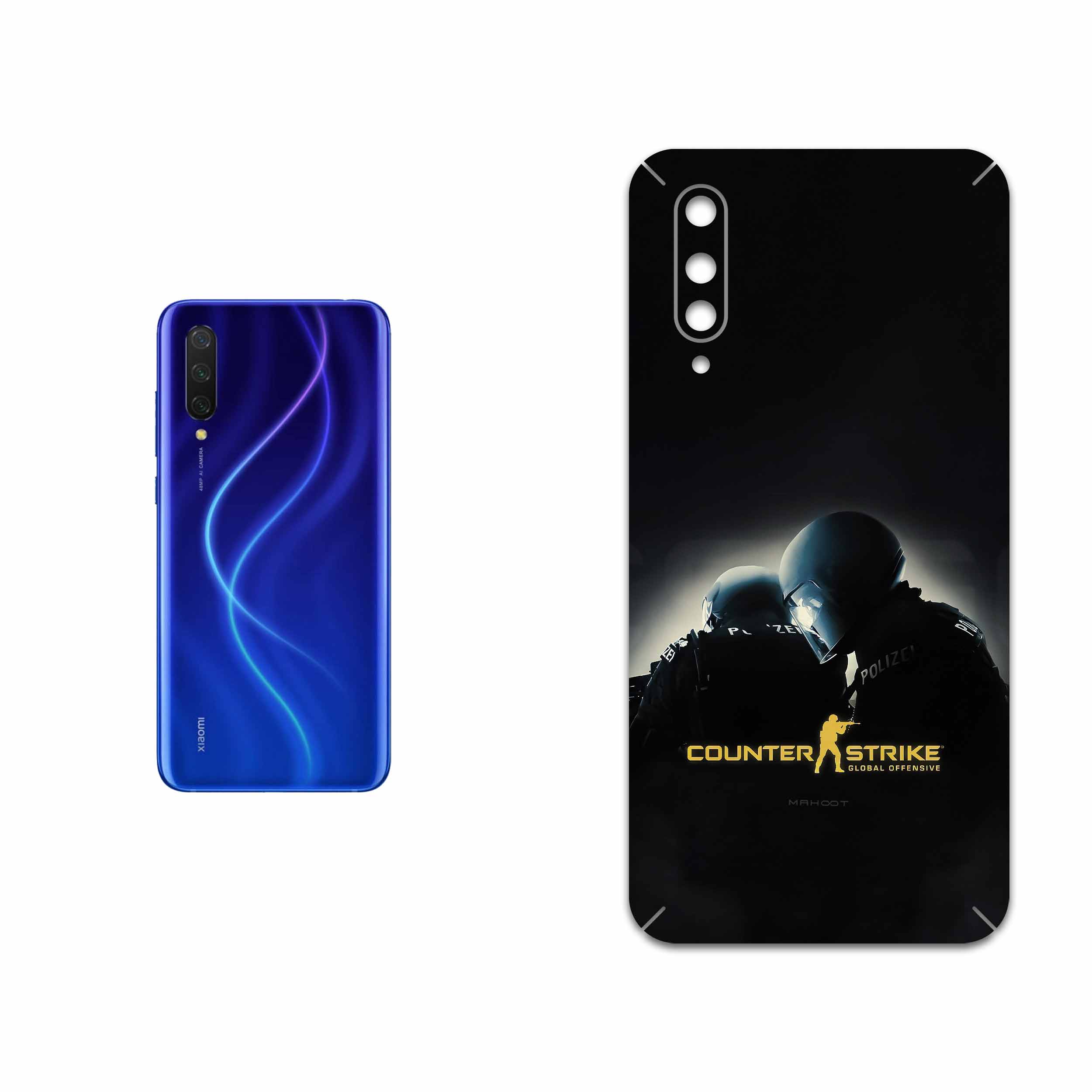 برچسب پوششی ماهوت مدل Counter-Strike مناسب برای گوشی موبایل شیائومی MI 9 Lite