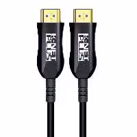 کابل HDMI v2.0 فیبر نوری کی نت پلاس مدل- KP-CHAOC500 طول 50 متر