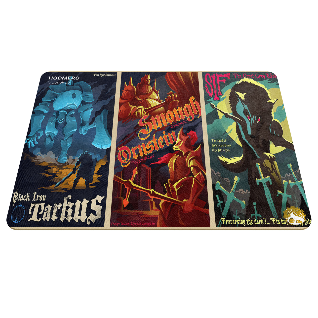 ماوس پد هومرو مدل A6516 طرح بازی دارک سولز