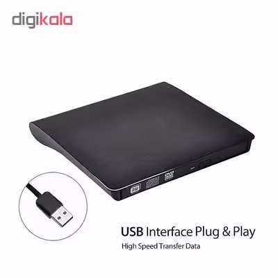 درایو DVD اکسترنال usb3 اکسون مدل pop-up