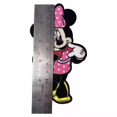 استیکر پارچه و لباس مدل میکی موس کد Fr172 بسته 2 عددی