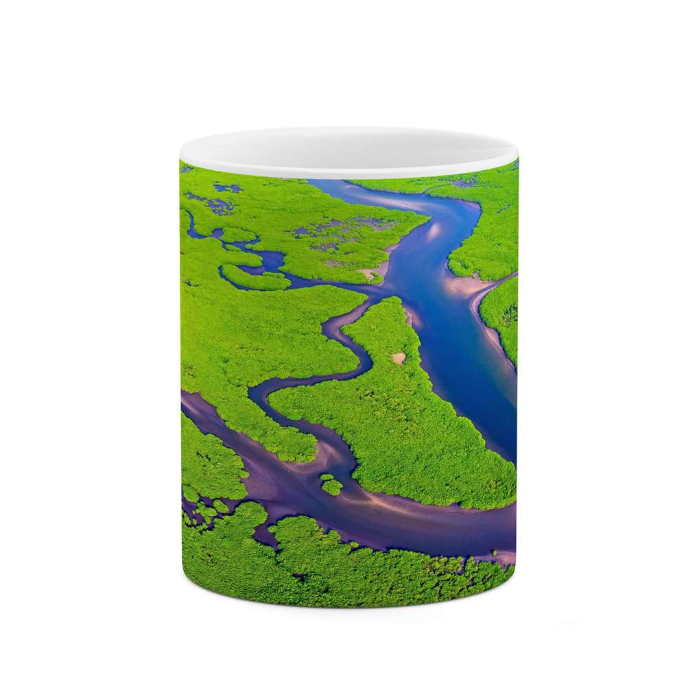 ماگ کاکتی طرح منظره مدل mgs16639