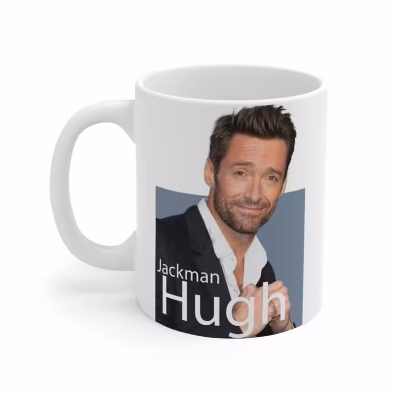 ماگ طرح هیو جکمن Hugh Jackman مدل NM1878