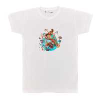 تی شرت بچگانه پرمانه طرح luca کد pmt.2501