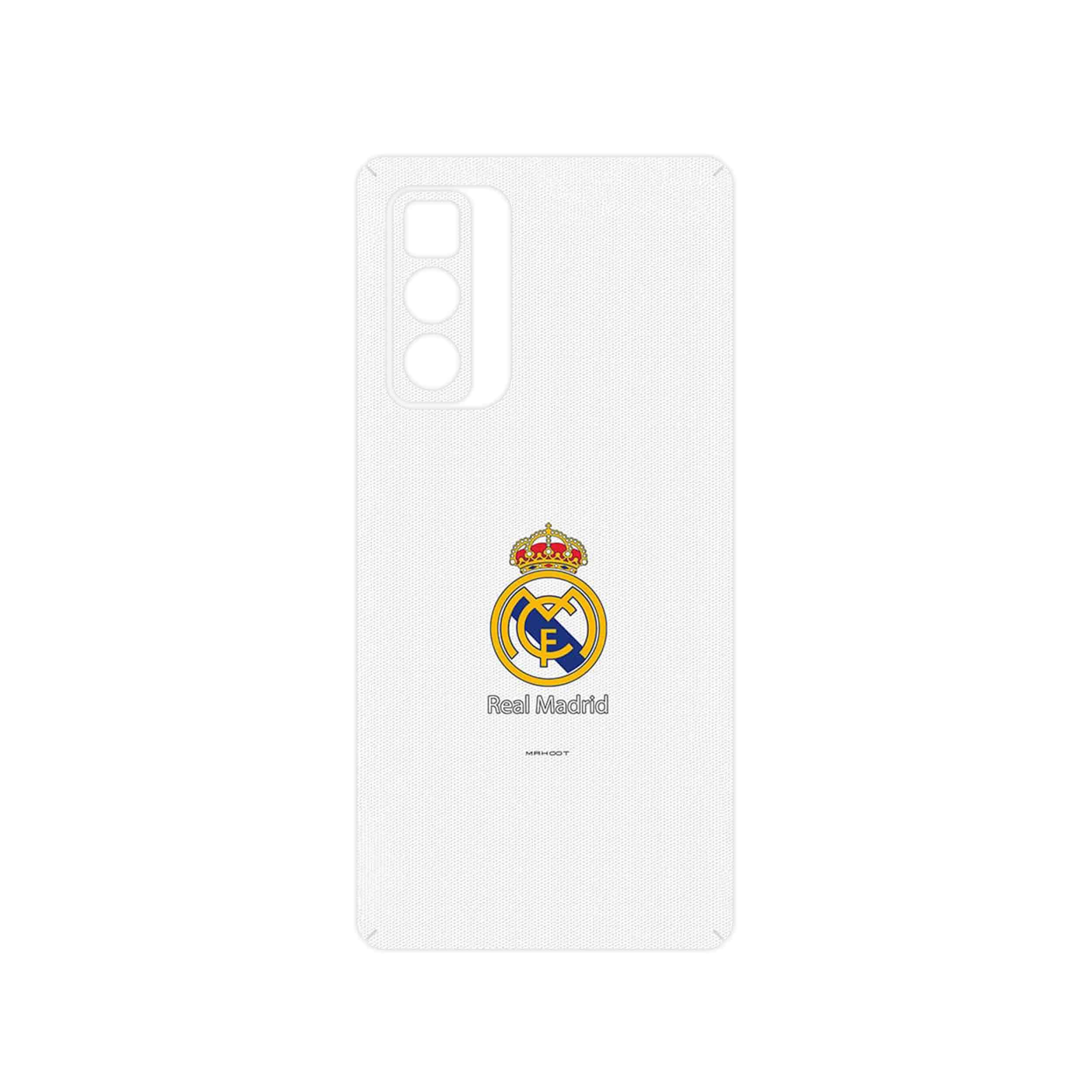 برچسب پوششی ماهوت مدل Real_Madrid_1 مناسب برای گوشی موبایل موتورولا Edge 20 Pro