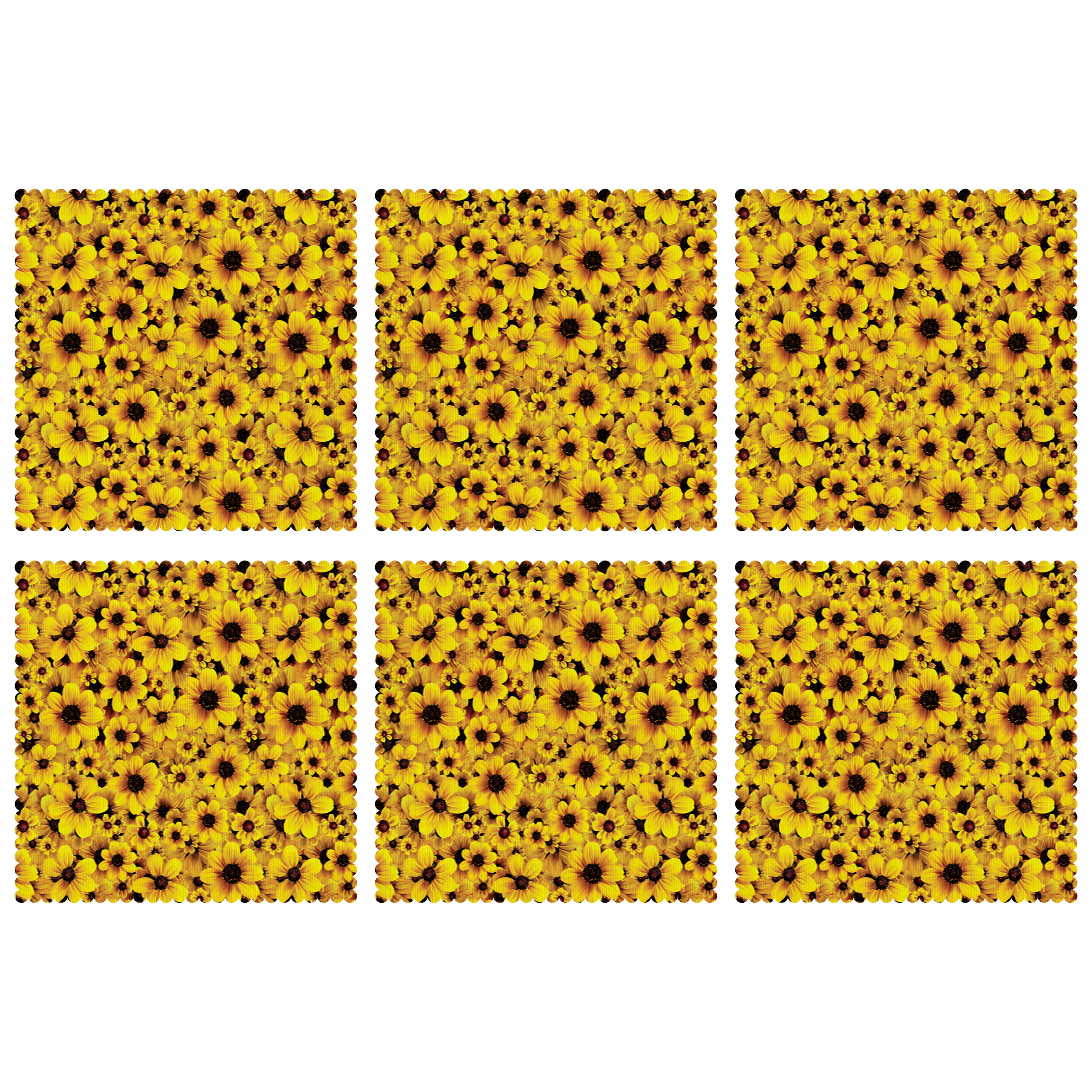 زیربشقابی مدل U1-42806 بسته 6 عددی