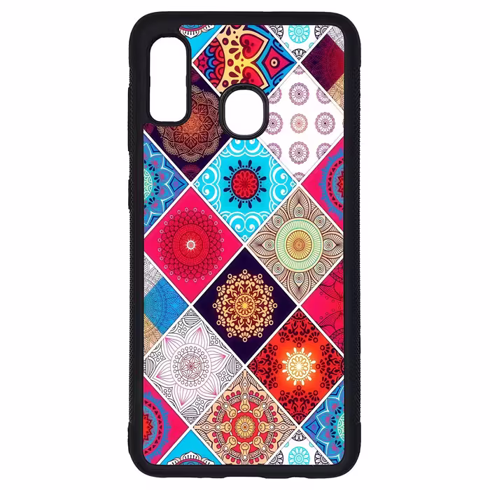 کاور طرح سنتی کد G-023 مناسب برای گوشی موبایل سامسونگ Galaxy A20 / A30 | دیجی قاب دونی