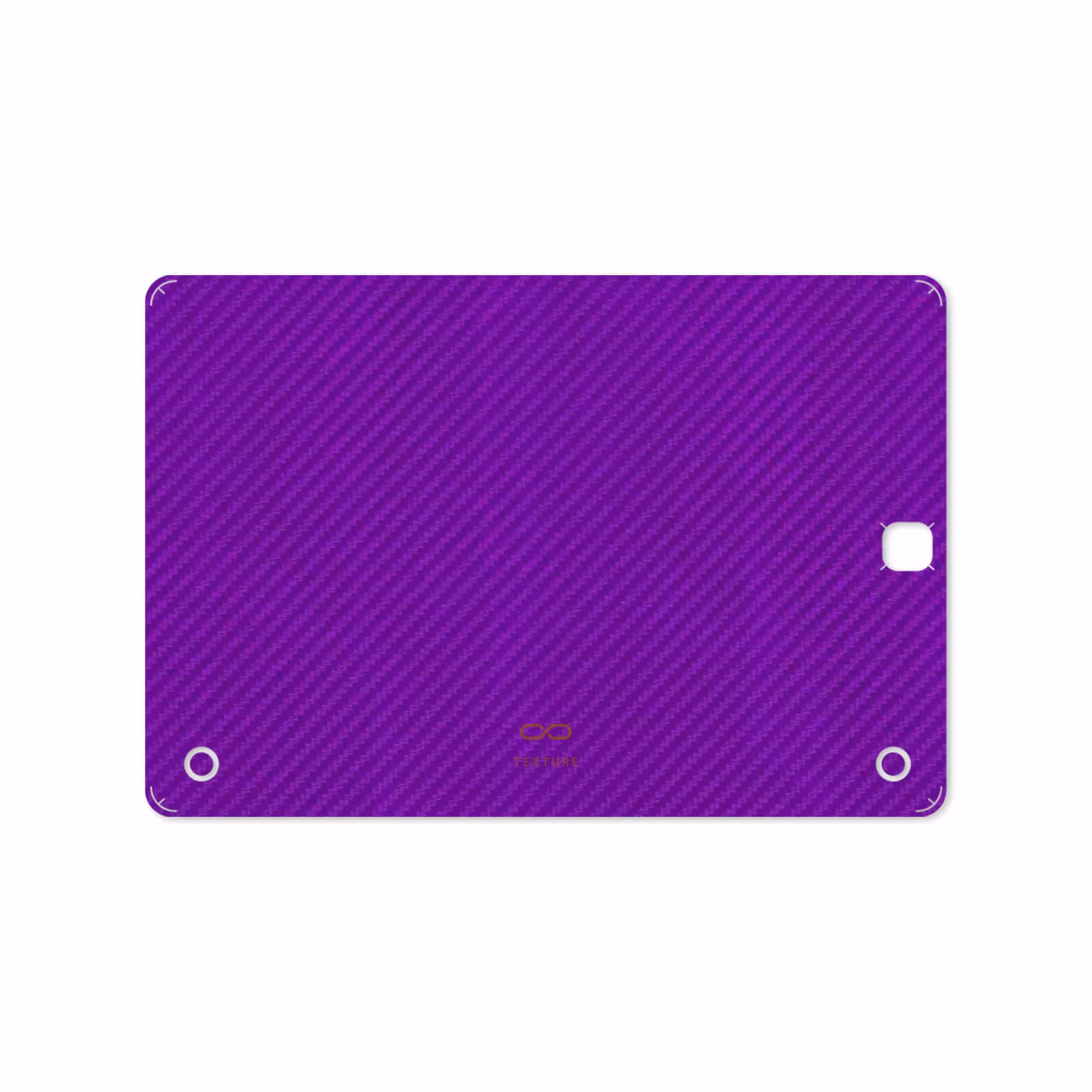 برچسب پوششی ماهوت مدل Purple-Fiber مناسب برای تبلت سامسونگ Galaxy Tab A 9.7 2015 T555
