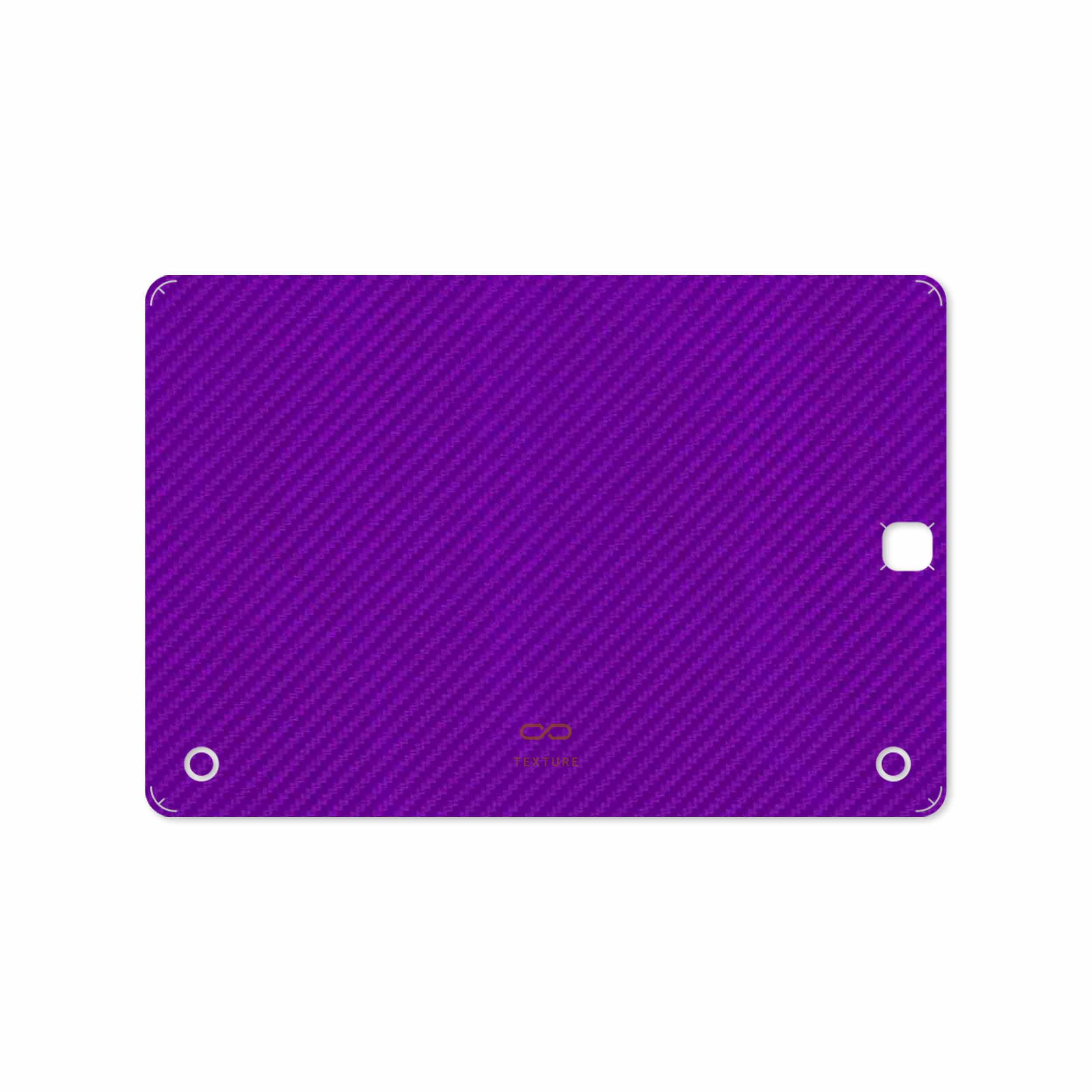 برچسب پوششی ماهوت مدل Purple-Fiber مناسب برای تبلت سامسونگ Galaxy Tab A 9.7 2015 T555