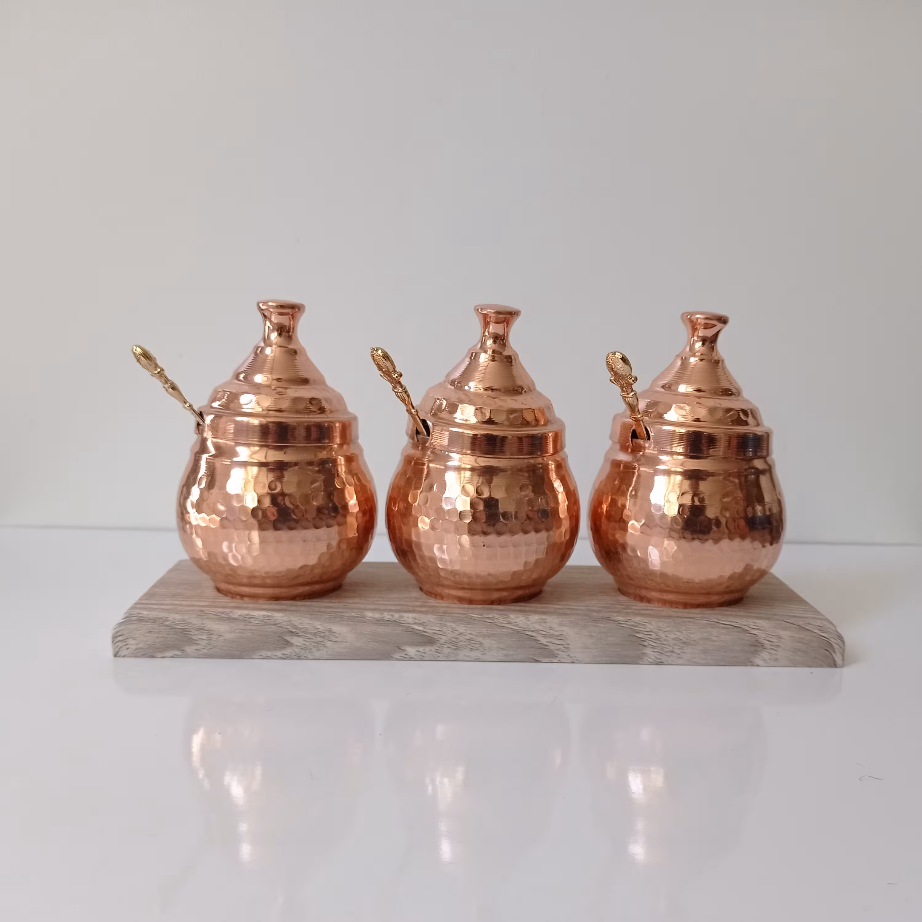 جا ادویه سه تایی مسی استنددار نانو شده