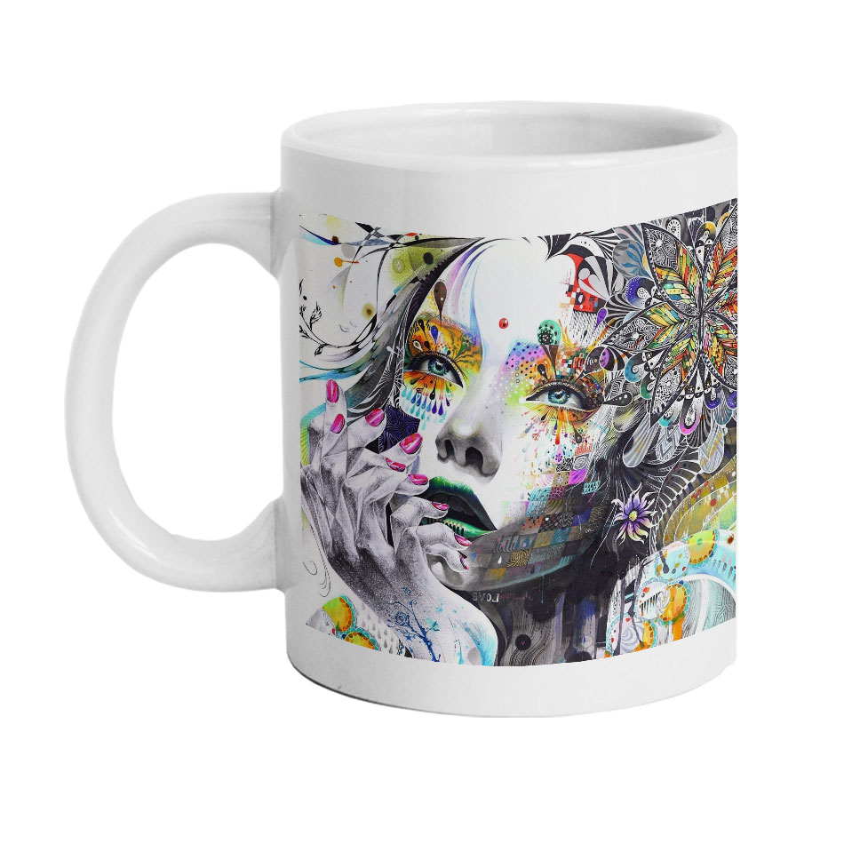 ماگ طرح نقاشی مدل M2225