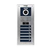 پنل آیفون تصویری 6 واحدی لمسی کارتی کامکث مدل CDV-NTC6TID