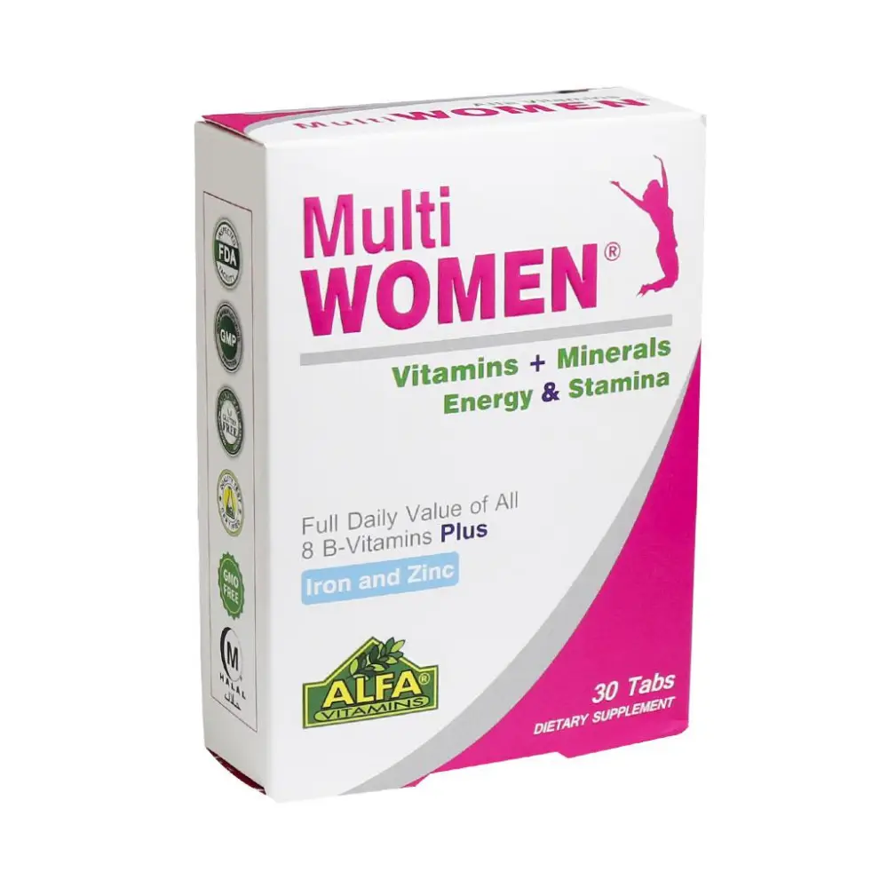قرص مولتی وومن آلفا ویتامینز