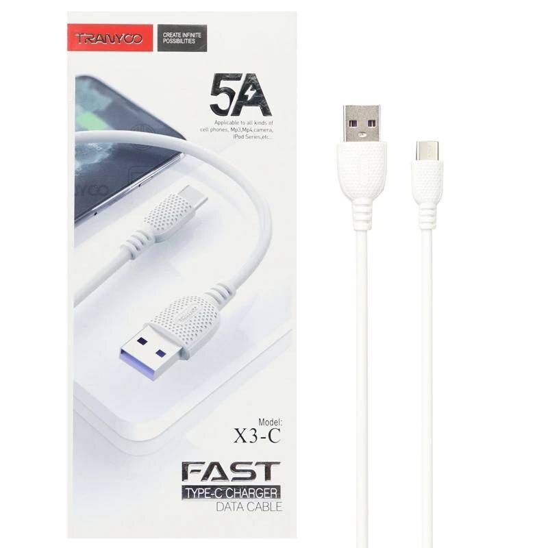 کابل USB به USB-C ترانیو مدل X3-C طول 1 متر