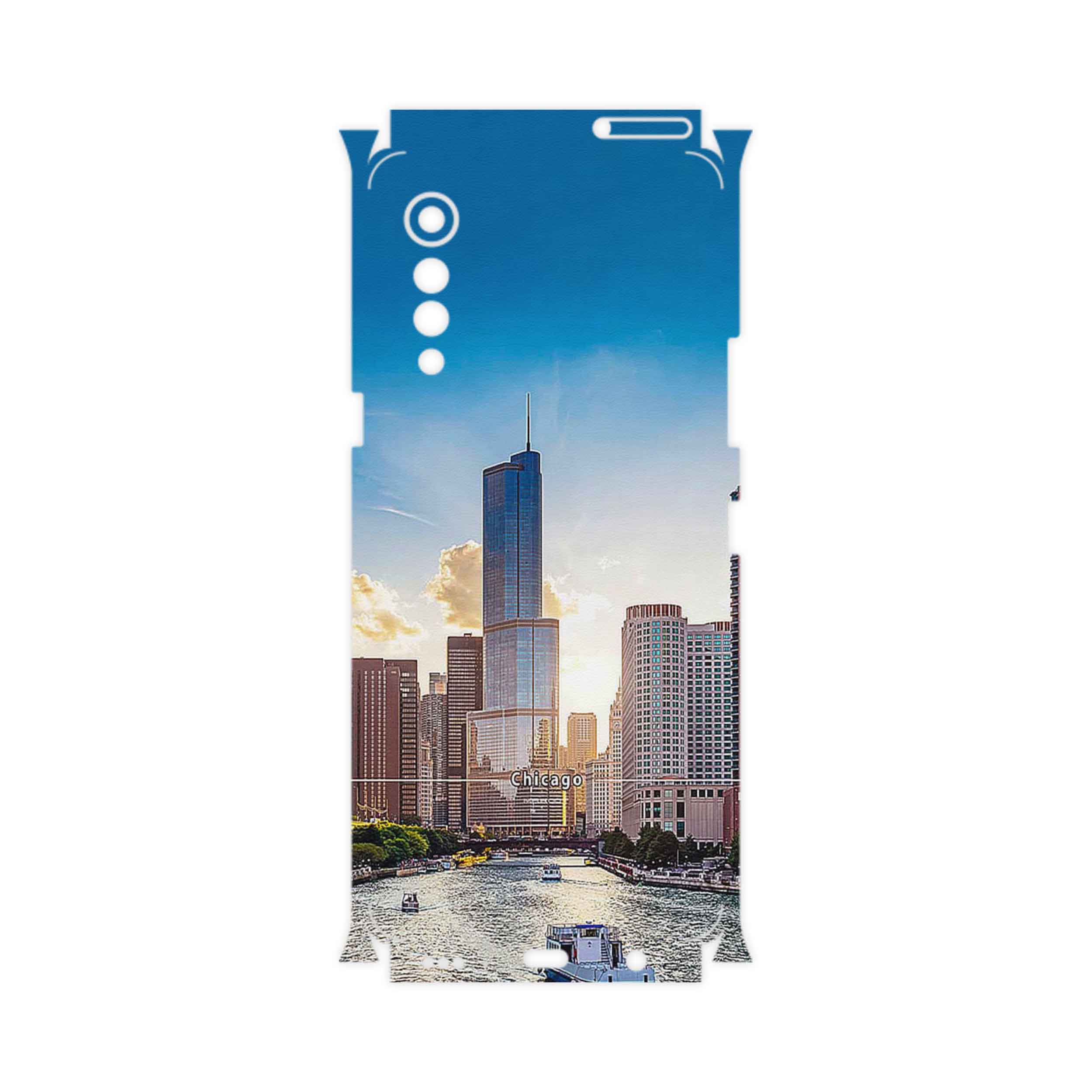 برچسب پوششی ماهوت مدل City of Chicago-FullSkin مناسب برای گوشی موبایل ال جی Velvet 5G