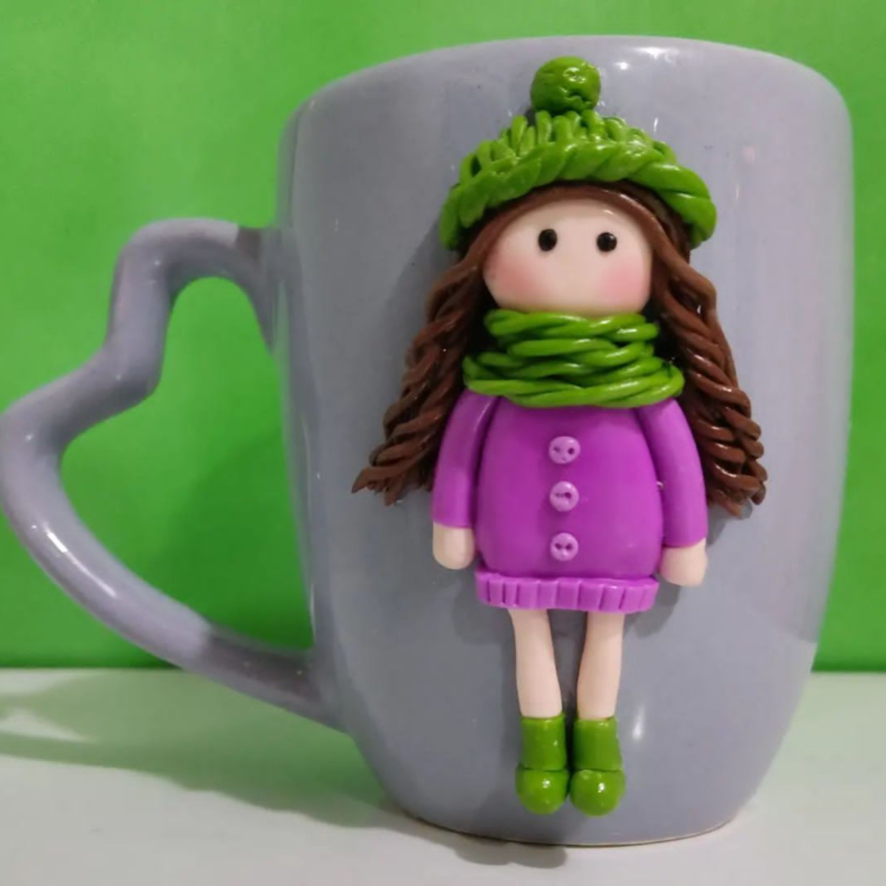 ماگ عروسکی دختر پاییزه 2