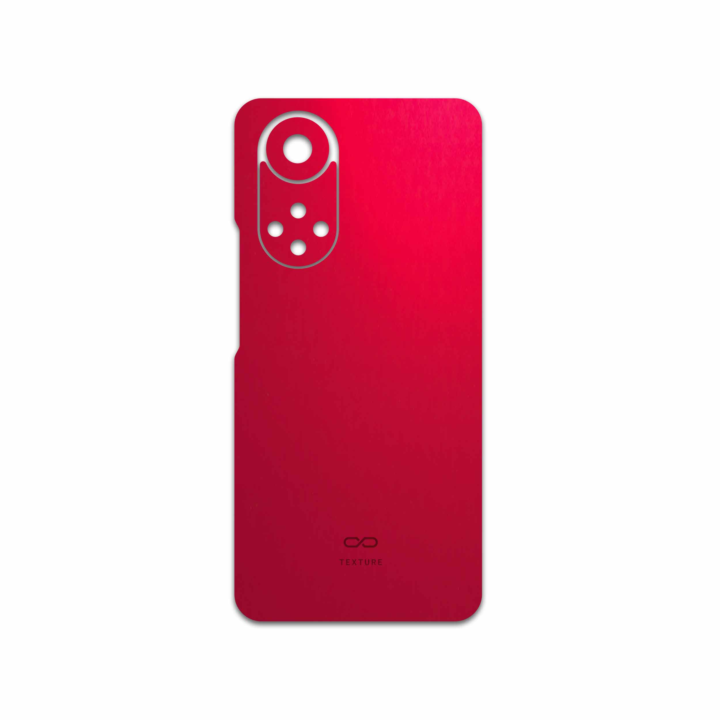 برچسب پوششی ماهوت مدل Matte-Warm-Red مناسب برای گوشی موبایل هوآوی Nova 9