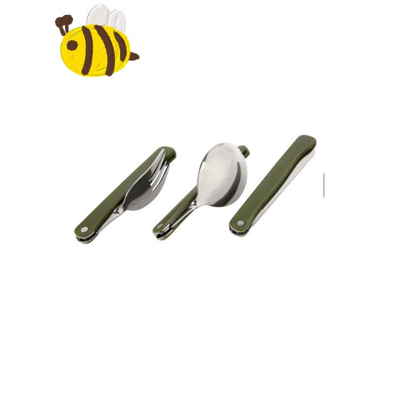 ست قاشق چنگال و کارد مسافرتی