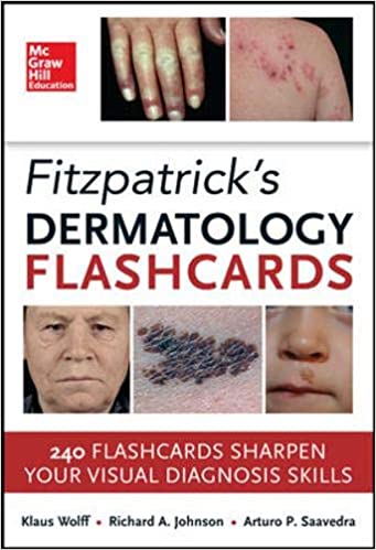 Fitzpatricks Dermatology Flash Cards 2014 - کتاب پزشکی بهار