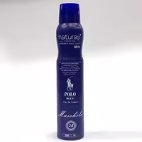 اسپری مردانه naturasi polo blue پولو بلو  24 ساعته 200میلی لیتر 