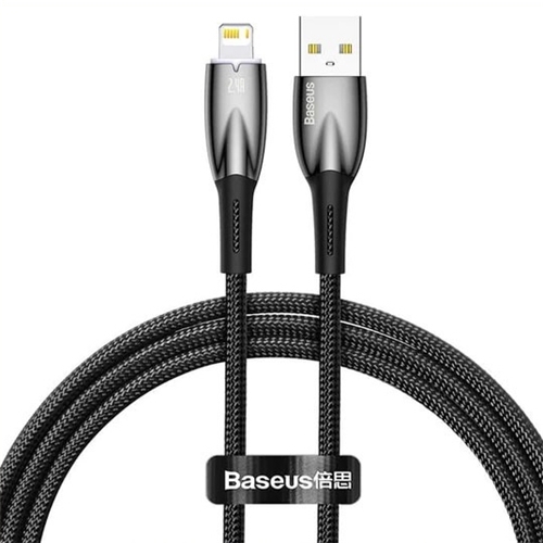 کابل شارژ لایتنینگ 2 متر بیسوس Baseus Glimmer Fast Charging Data Cable CADH000301
