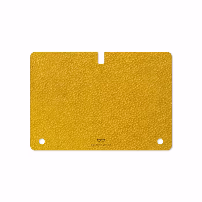 برچسب پوششی ماهوت مدل Mustard-Leather مناسب برای تبلت سامسونگ Galaxy Tab S 10.5 2014 T805