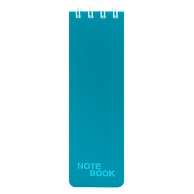 دفتر یادداشت 100 برگ باریک پاپکو  کد NB-639 رنگ فیروزه ای