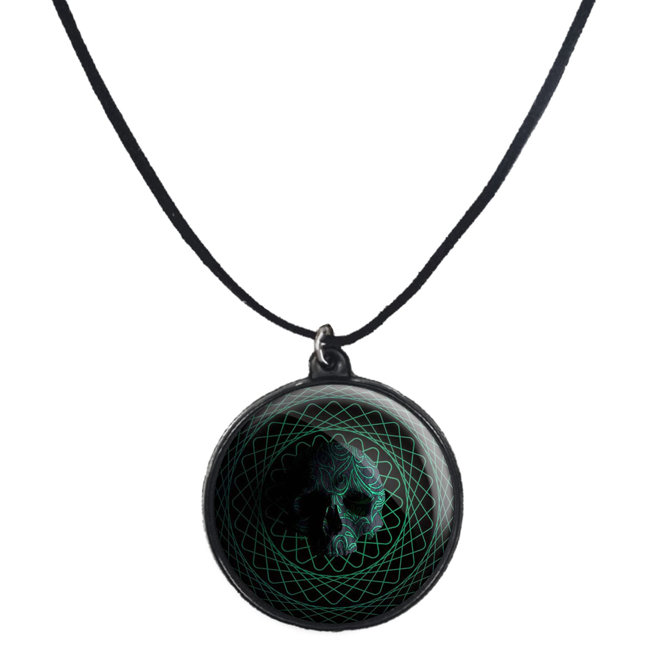 گردنبند پرمانه طرح اسکلت کد pmb.10602