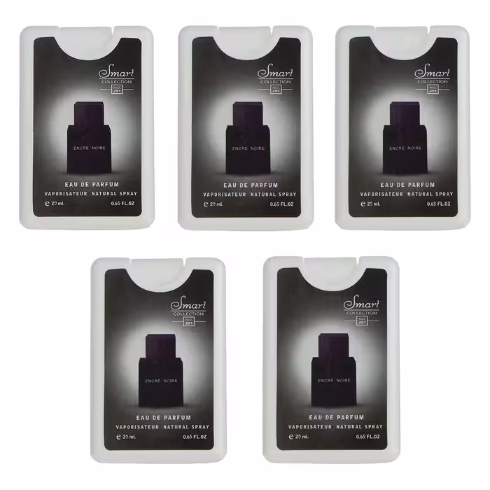 عطر جیبی مردانه اسمارت کالکشن مدل Encre Noire حجم 20 میلی لیتر مجموعه 5 عددی