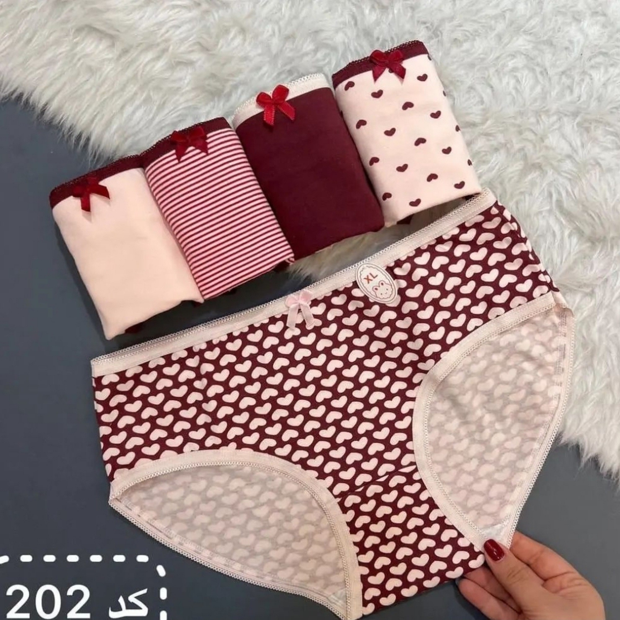 شورت زنانه و دخترانه نخی سایز xlمناسب سایزهای 38تا44.لباس زیر زنانه و دخترانه نخی