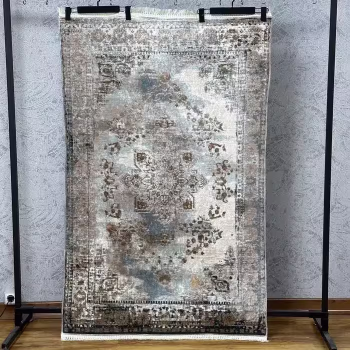 قالیچه درجه1، 1x1.5، باترمزفرش، طرح شایلی،کدh144(سایر سایز دایرکت)