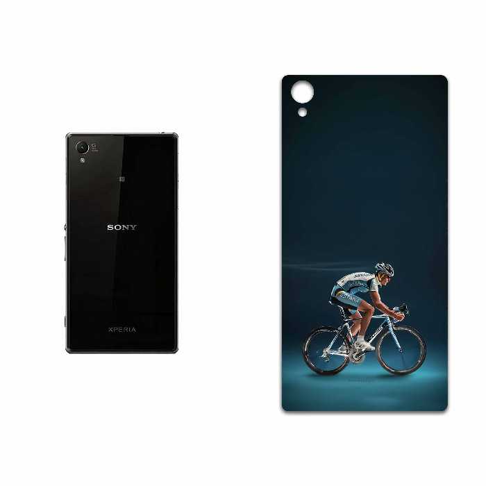 برچسب پوششی ماهوت مدل Road cycling مناسب برای گوشی موبایل سونی Xperia Z1