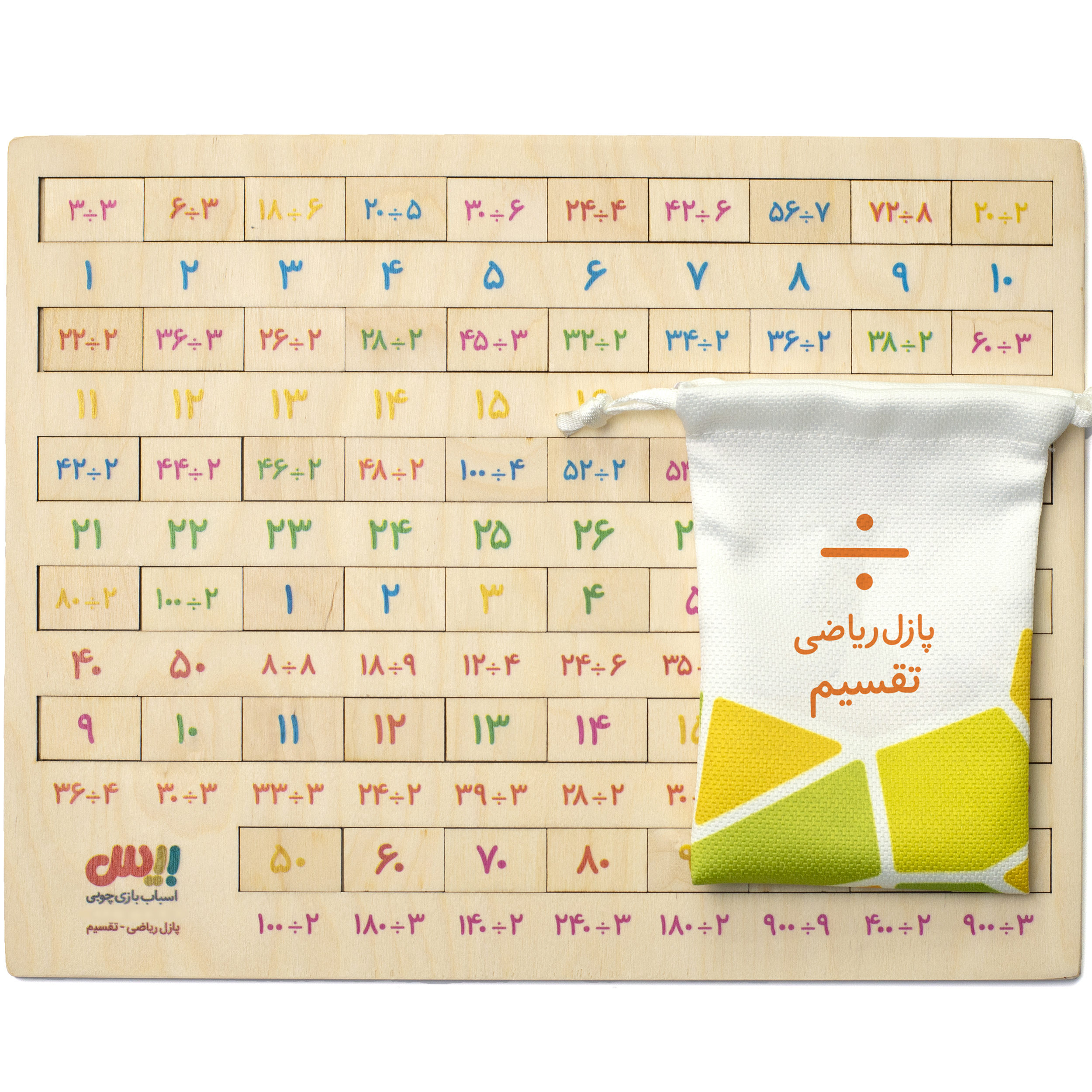 بازی آموزشی بیس مدل ریاضی تقسیم