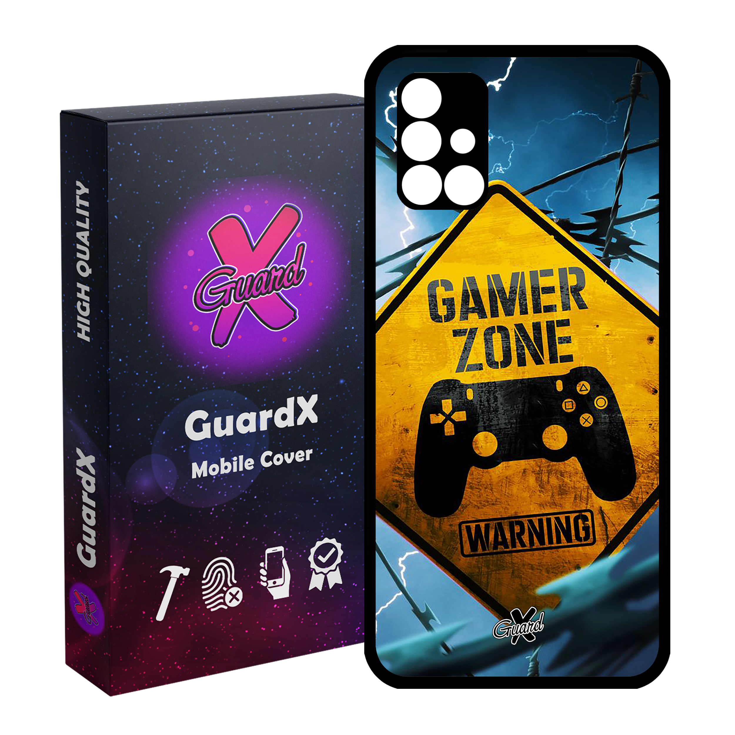 کاور گارد ایکس طرح Gamer مدل Glass10015 مناسب برای گوشی موبایل سامسونگ Galaxy A51 5G