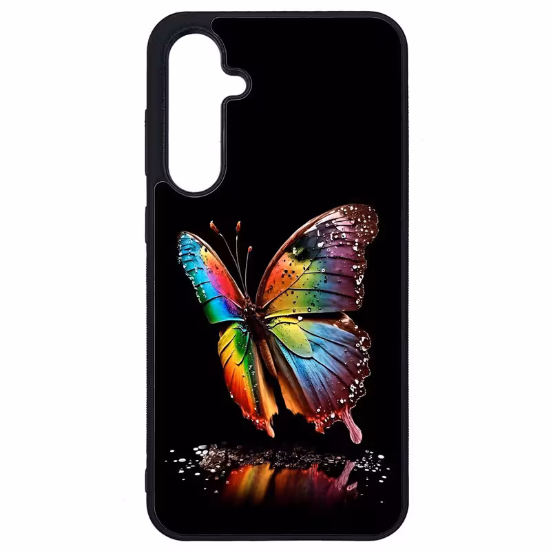 کاور طرح پروانه کد G-038 مناسب برای گوشی موبایل سامسونگ Galaxy S23 FE | دیجی قاب دونی