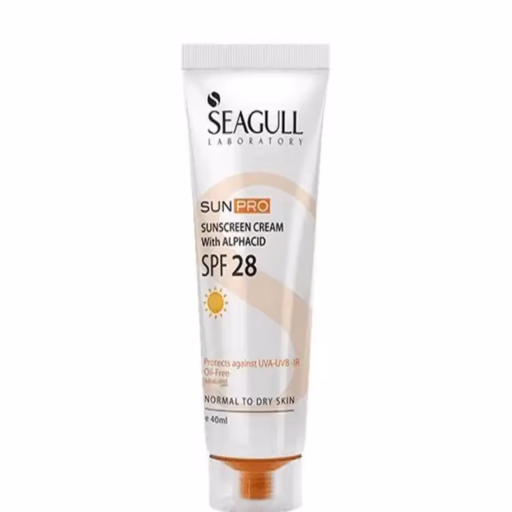 کرم ضد آفتاب پوست چرب SPF28 سی گل 30 میلی لیتری