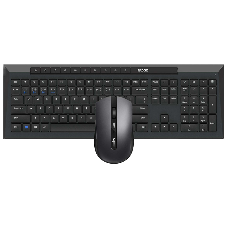 کیبورد و ماوس بی سیم رپو Rapoo 8210M Multi Mode