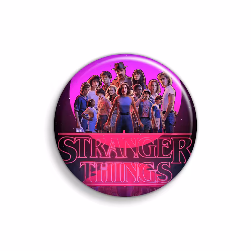 پیکسل ابیگل طرح سریال چیز های عجیب مدل Stranger Things کد 005