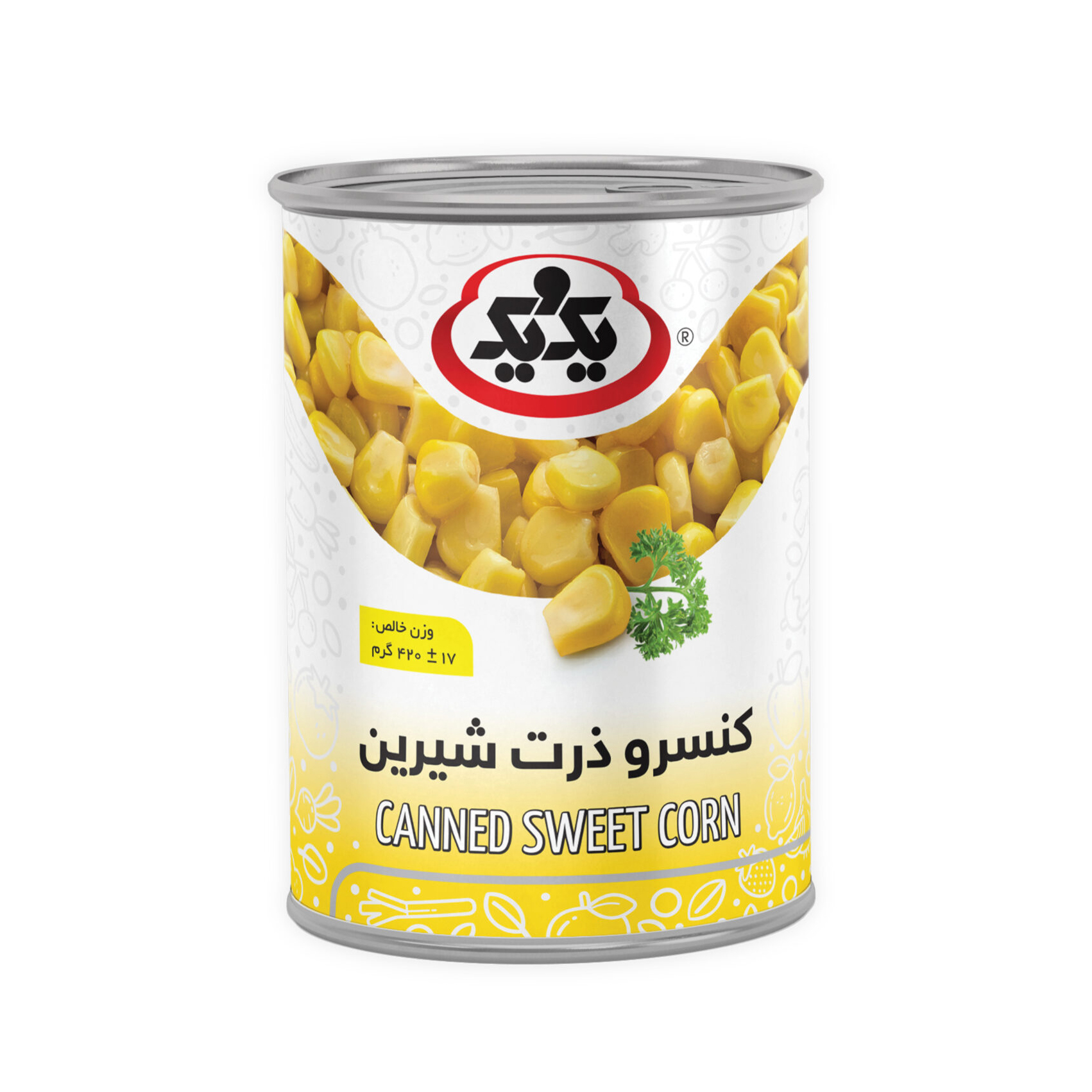 کنسرو ذرت شیرین 430g یک و یک