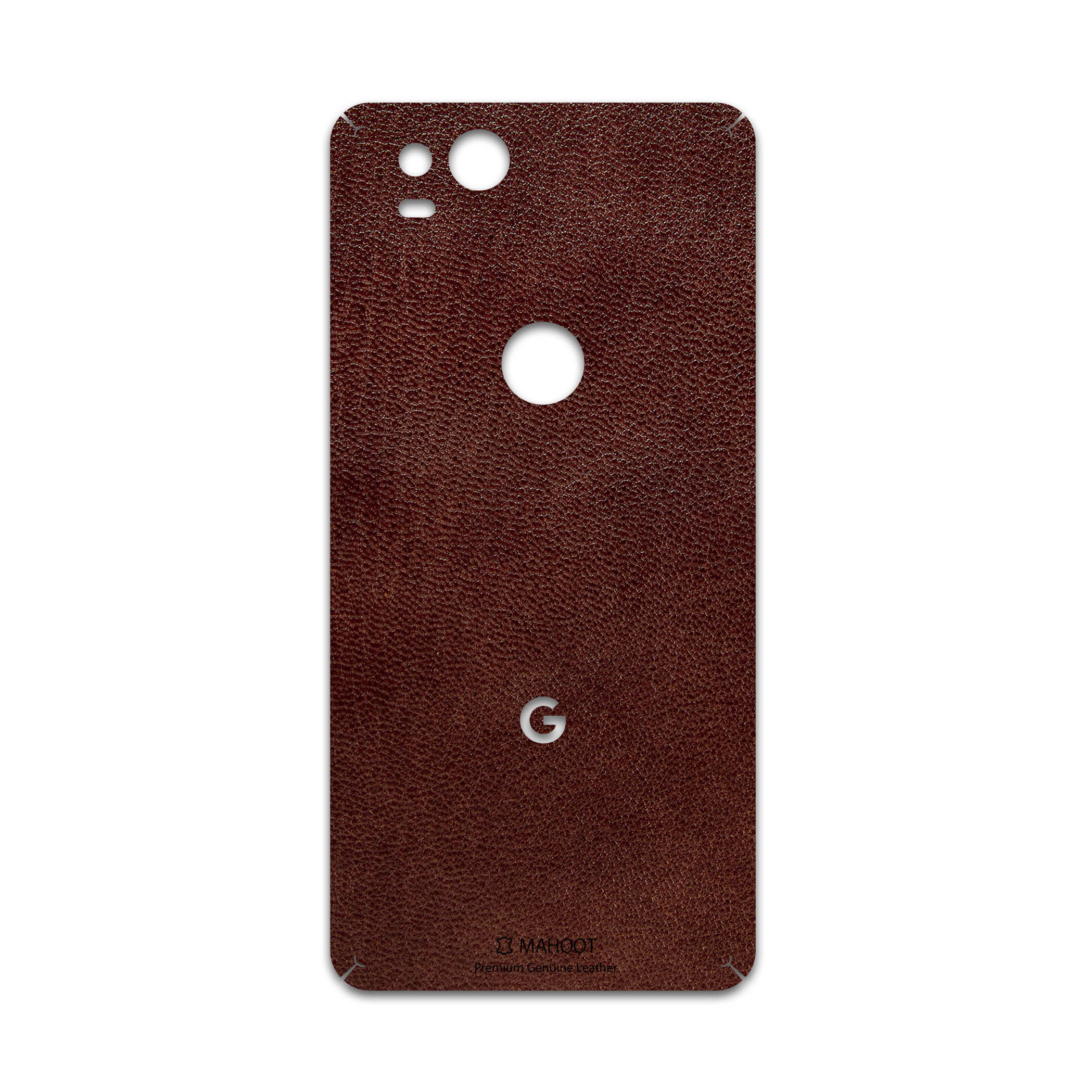 برچسب پوششی ماهوت مدل Natural-Leather مناسب برای گوشی موبایل گوگل Pixel 2