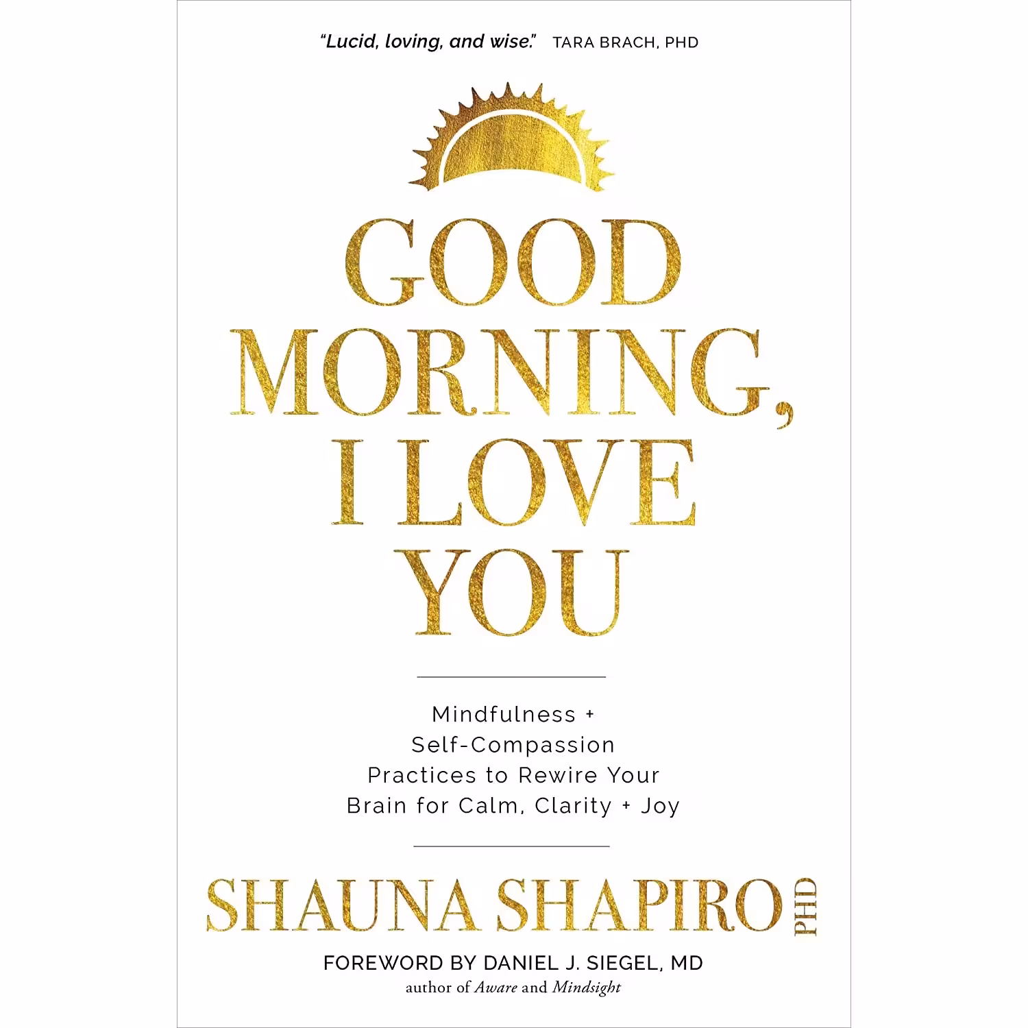 کتاب Good Morning, I Love You  اثر Shauna Shapiro PhD انتشارات Sounds True