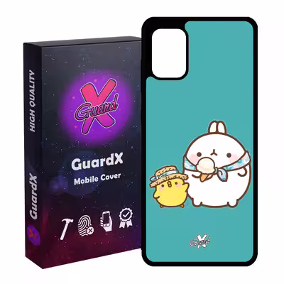 کاور گارد ایکس طرح مولانگ مدل Glass10312 مناسب برای گوشی موبایل سامسونگ Galaxy A31