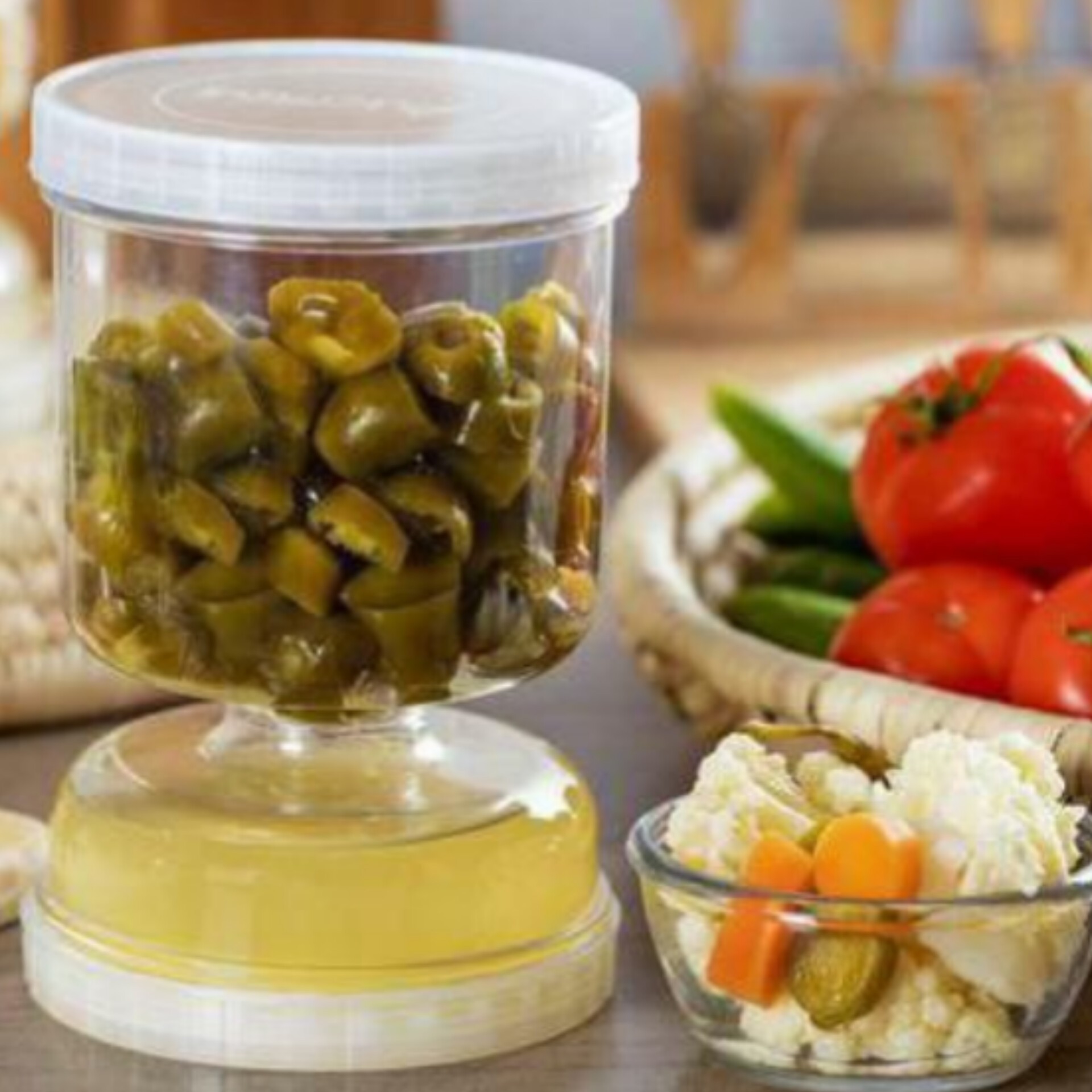 ظرف نگهداری خیارشور زیتون پنیر وترشی
