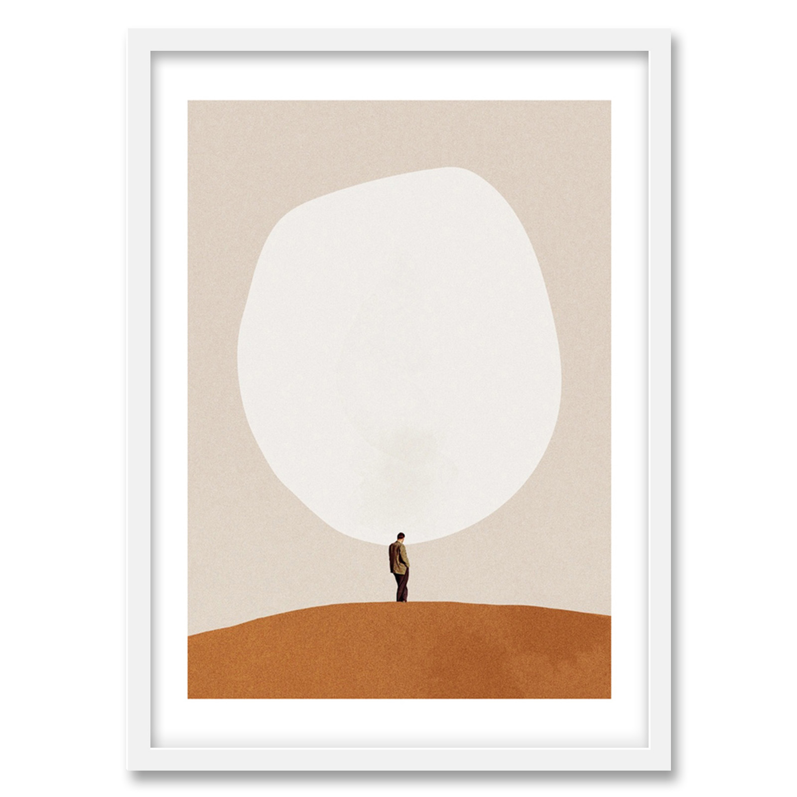 تابلو فورنیمو مدل پوستر سورئال ابسترکت و مینیمال کد 011W